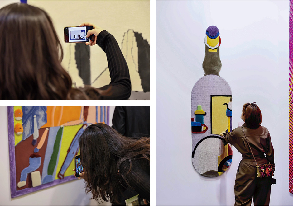 FULI ART Carpets and Tapestries at the 2021 ART021 Shanghai Contemporary Art Fair14