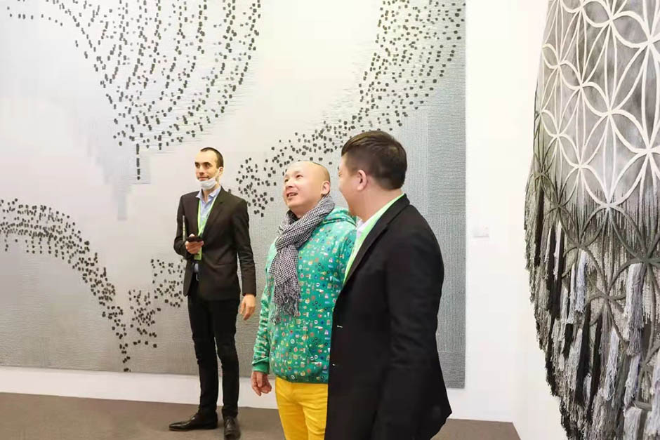 FULI ART Carpets and Tapestries at the 2021 ART021 Shanghai Contemporary Art Fair7